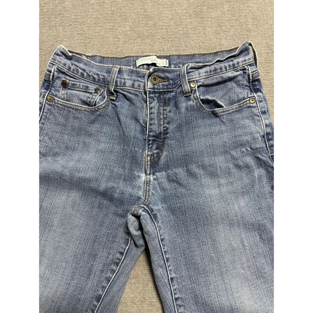 Levis 505 Jeans Mens 36x31 Blue Straight‎ Leg Medium Wash Classic Denim Pants